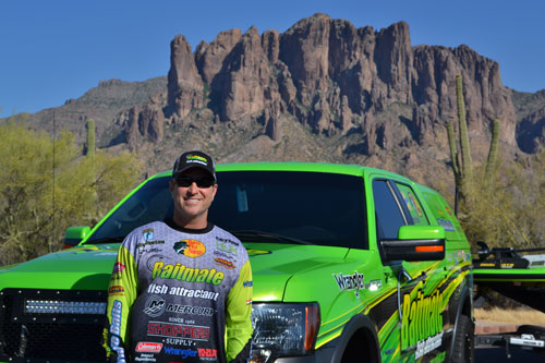 Ron Johnson with truck