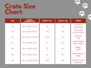 Crate Size Chart 