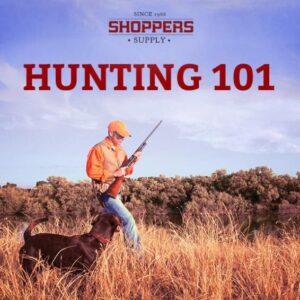 Arizona hunter hunting with dog and 12 gauge shotgun