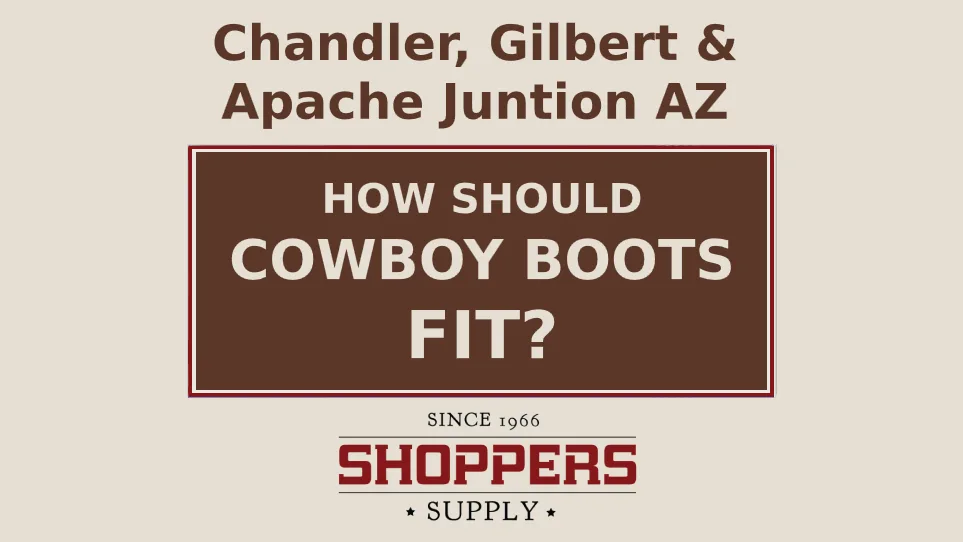 how should cowboy boots fit
