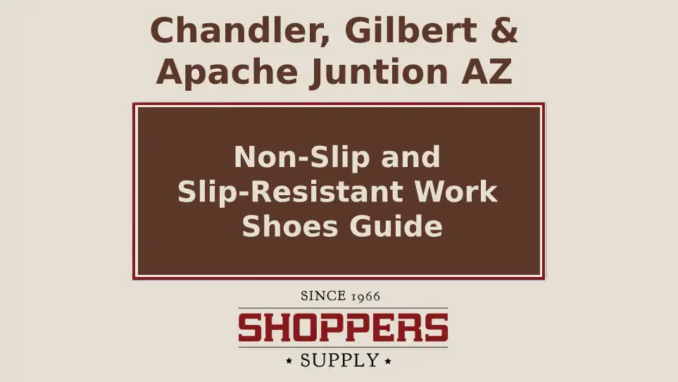 Non-Slip and Slip-Resistant Work Shoes - Everything To Know